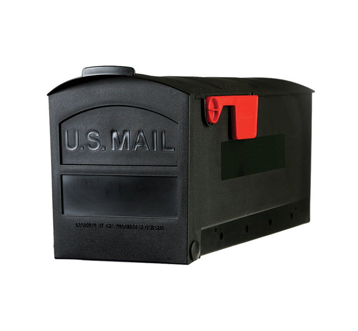 Rubbermaid Post Mounted Mailbox Wayfair